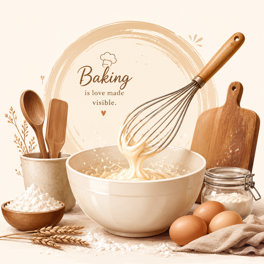 baking is love made visible